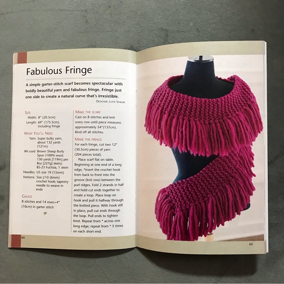 Simple 1-2-3 Knitting scarves - Picture 5 of 6